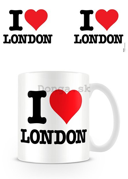 Hrnček - I Love London