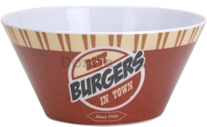 Retro miska veľká - Best Burgers in Town