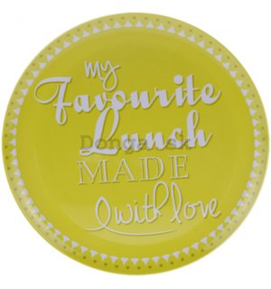 Retro tanier malý - My Favourite Lunch
