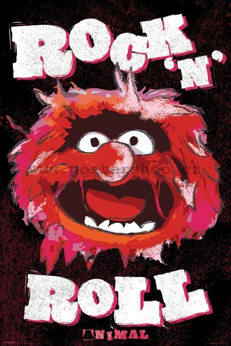 Plagát - Muppets - Animal (Foil)