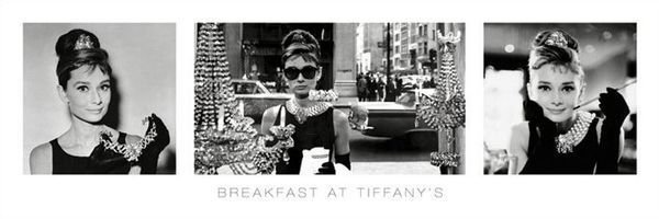 Plagát - Breakfast at Tiffany's (triptych)