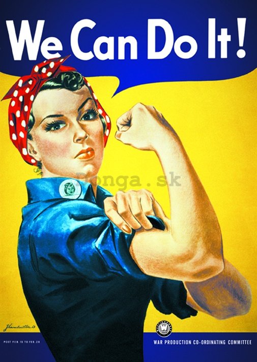 Plagát - We Can Do It
