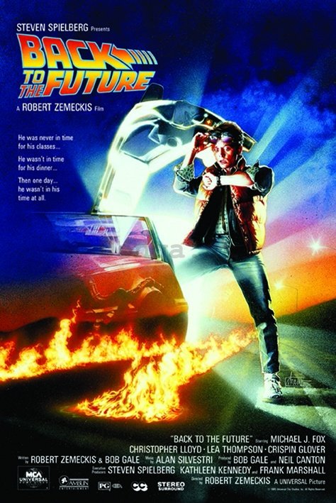 Plagát - Back to the future