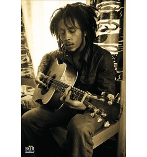 Plagát - Bob Marley (Sepia)