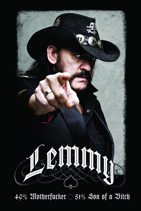 Plagát - Lemmy 49% Mofo