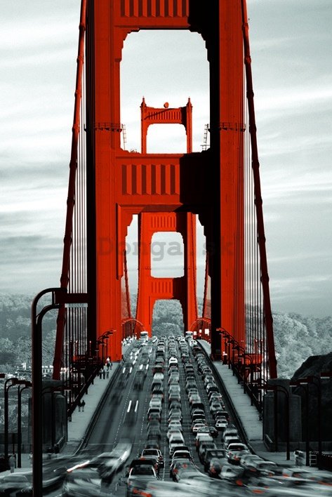 Plagát - Golden Gate Bridge