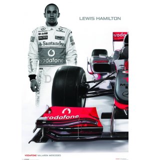 Plagát - McLaren Double Hamilton