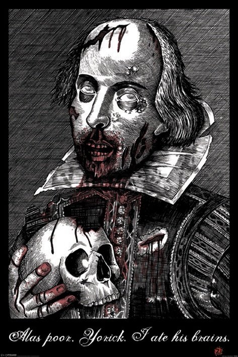 Plagát - Zombie Shakespeare