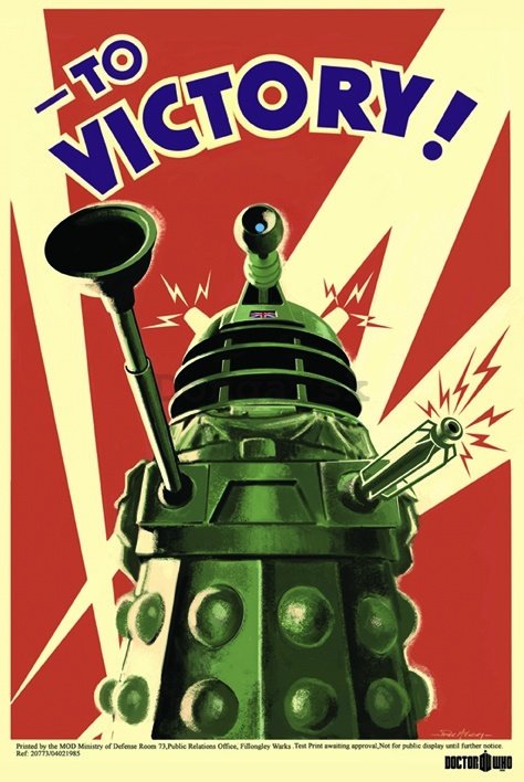 Plagát - Doctor Who (To Victory)