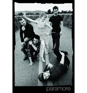 Plagát - Paramore (B&W)