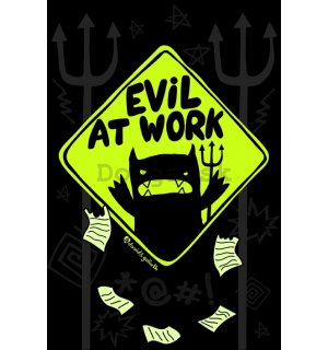 Plagát - Evil at Work