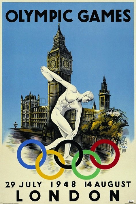 Plagát - London 1948 Olympics (1)