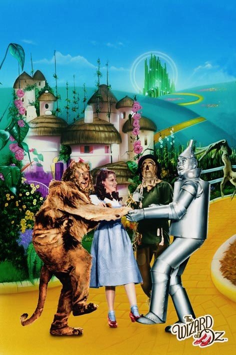 Plagát - Wizard Of Oz (Yellow Brick Road)