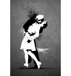 Plagát - Warzone Kiss (Graffiti)