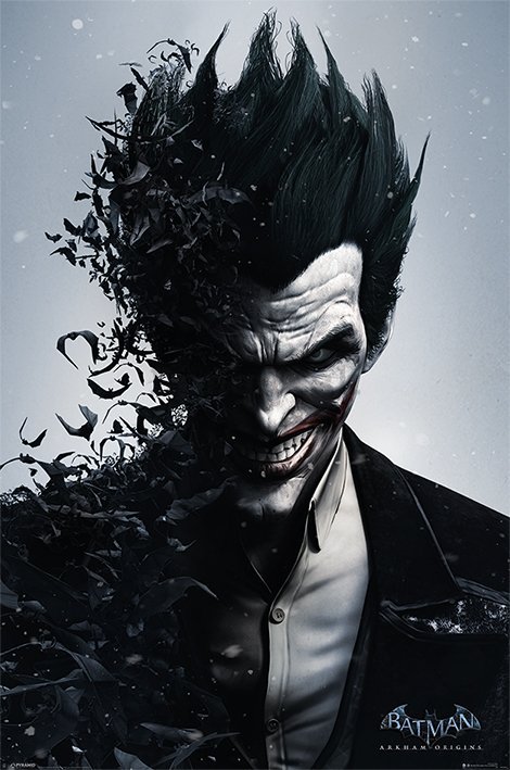 Plagát - Batman Arkham (Joker)