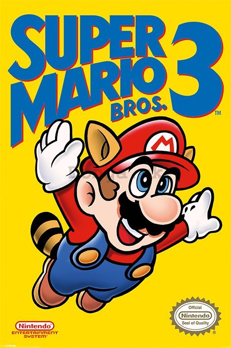 Plagát - Super Mario Bros. 3