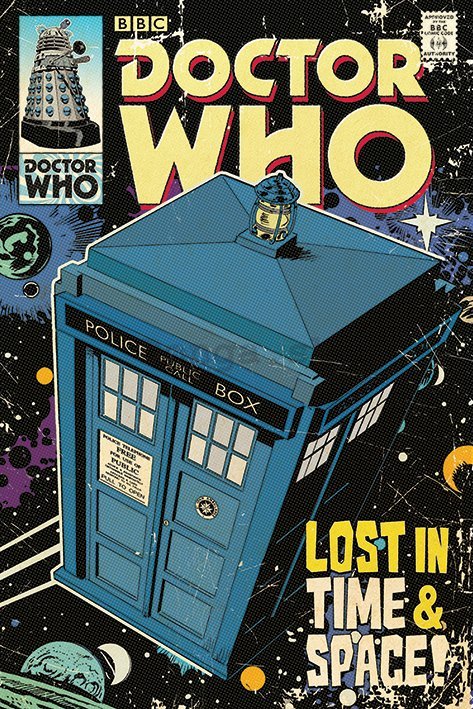 Plagát - Doctor Who (Comics)