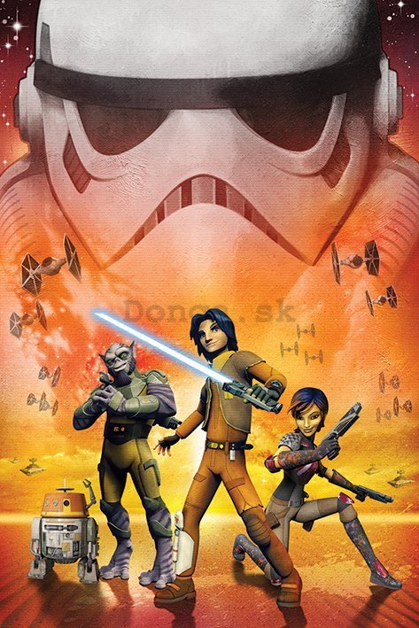Plagát - Star Wars Rebels (Empire)