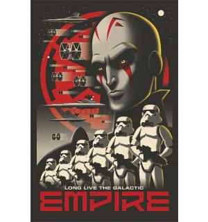 Plagát - Star Wars Rebels (Long Live Empire)