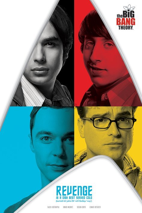 Plagát - The Big Bang Theory (Revenge)