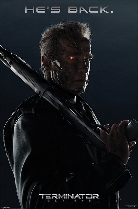 Plagát - Terminator: Genisys (He's Back)