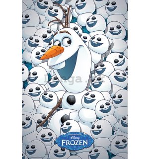 Plagát - Frozen Fever (OLAF & MINI OLAFS)