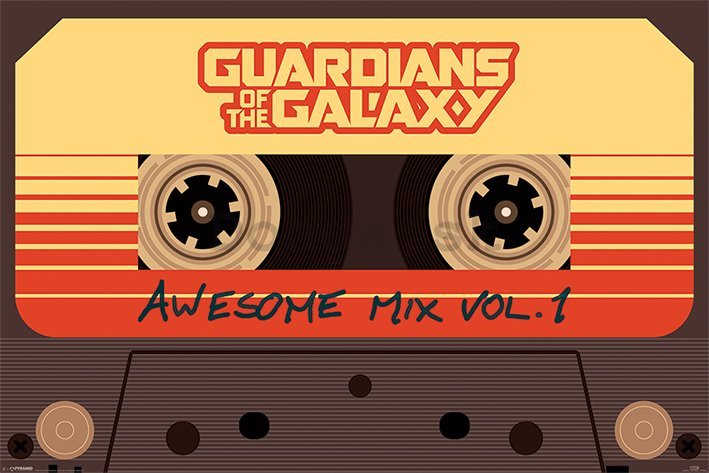 Plagát - Guardians of the Galaxy (Awesome Mix Vol.1)