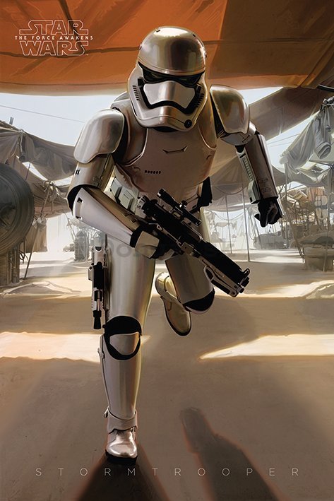 Plagát - Star Wars VII (Stormtrooper)