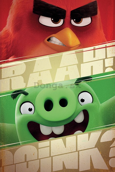 Plagát - Angry Birds (Raahe!)