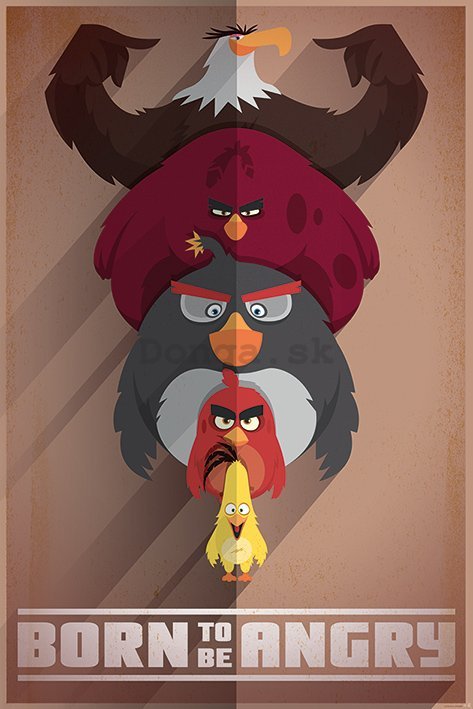 Plagát - Angry Birds (Born to be Angry)