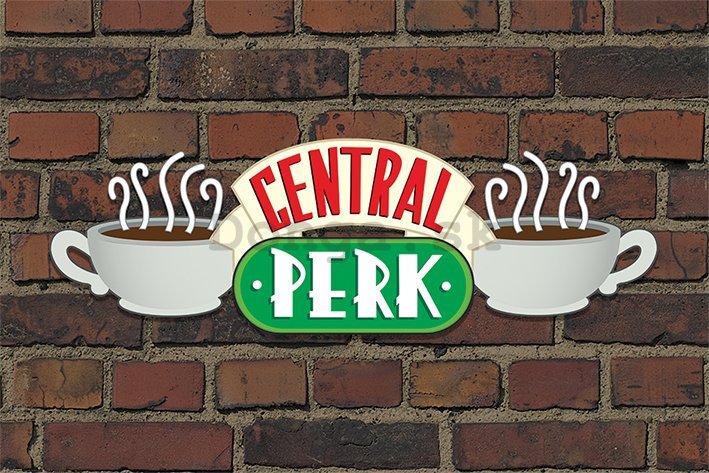 Plagát - Central Perk (Priatelia)