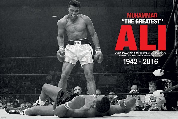 Plagát - Muhammad Ali (1942-2016)