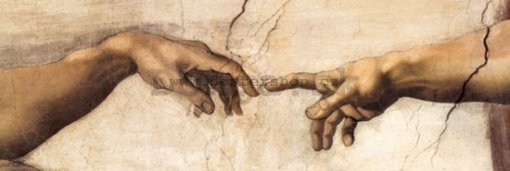 Plagát - Creation hands (3)