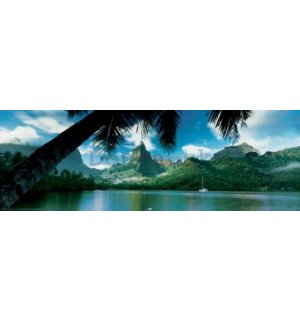 Plagát - Tahiti Opunohu bay (1)