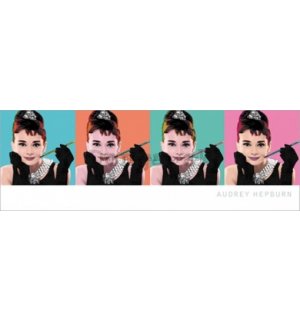 Plagát - Audrey Hepburn pop art