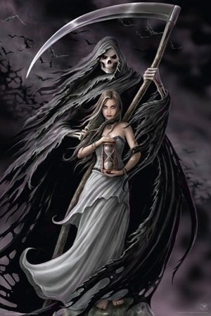 Plagát - Anne Stokes Summoning the reaper