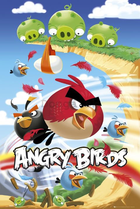 Plagát - Angry Birds (Attack)