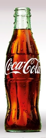 Plagát - Coca-Cola contour bottle