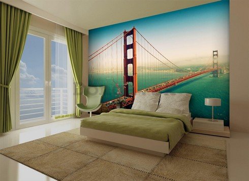 Fototapeta: Golden Gate Bridge (2) - 232x315 cm