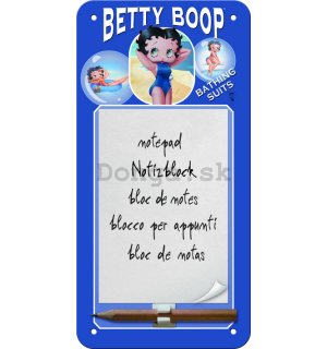 Poznámkový blok - Betty Boop Bathing Suits
