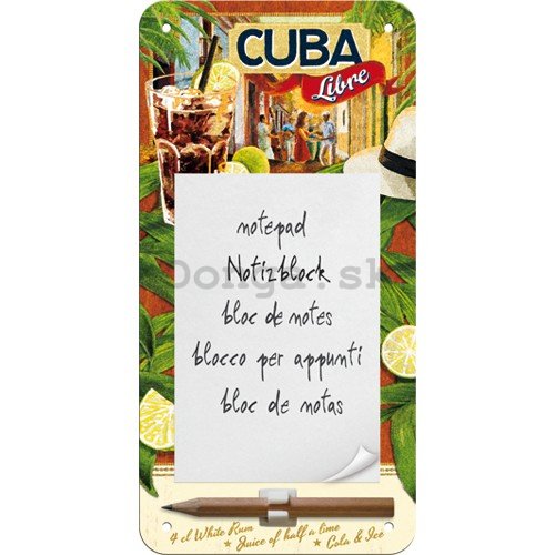 Poznámkový blok - Cuba Libre