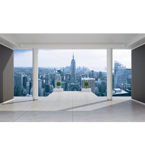 Fototapeta: Výhľad na Manhattan (Terasa) - 254x368 cm