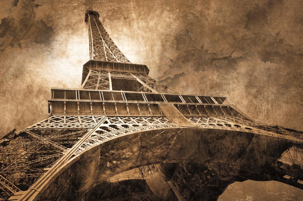 Fototapeta: Eiffelova veža (3) - 254x368 cm