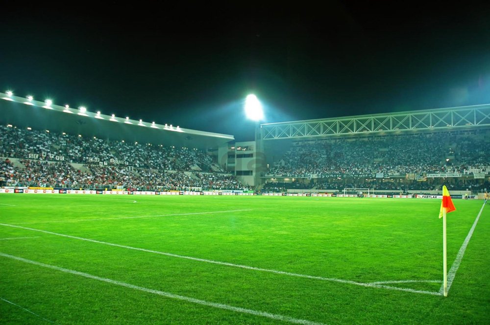 Fototapeta: Futbalový Štadión (3) - 254x368 cm