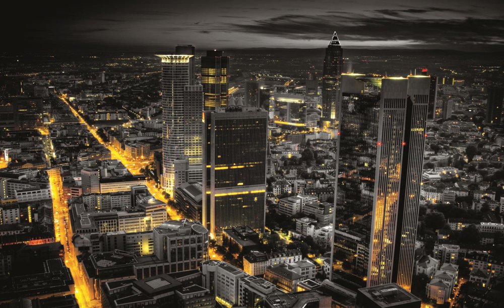 Fototapeta: Frankfurt nad Mohanom (1) - 254x368 cm