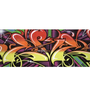 Fototapeta: Graffiti (1) - 104x250 cm