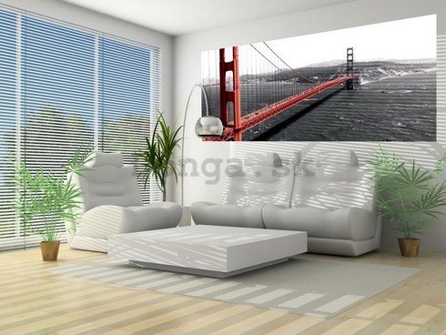 Fototapeta: Golden Gate Bridge (1) - 104x250 cm