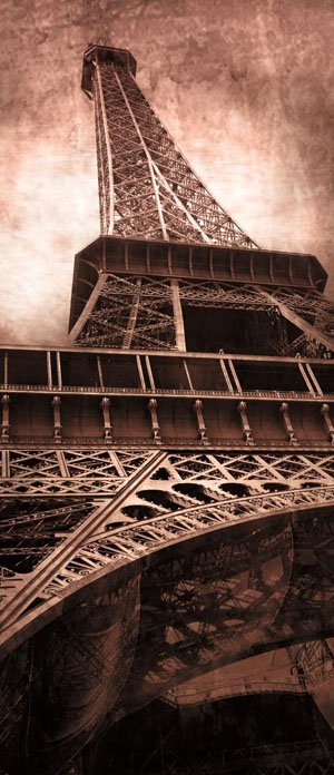 Fototapeta samolepiace: Eiffelova veža (4) - 221x91 cm