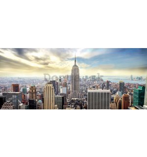 Fototapeta: Pohľad na New York - 104x250 cm