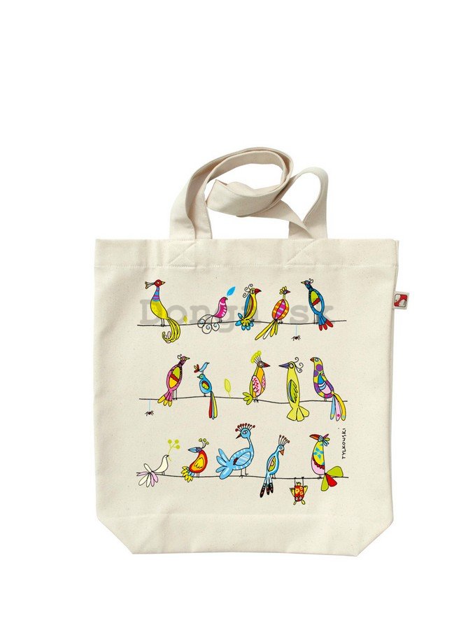 Plátenná taška – Vtáky